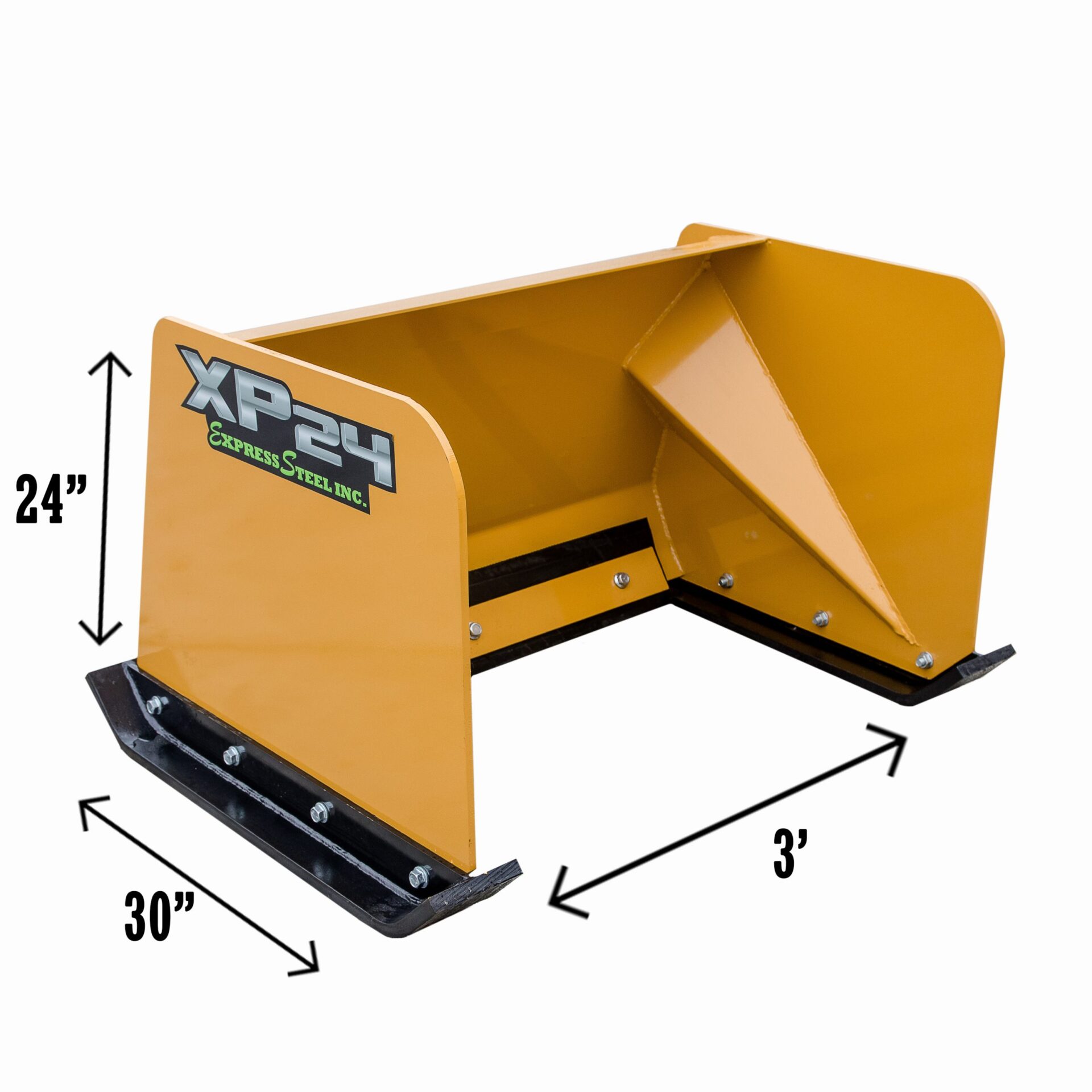 3XP24 with measurements scaled 1