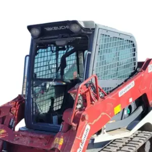 Takeuchi TLXXX2 Lexan Polycarbonate Skid Steer Windshield
