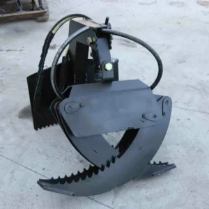 Express Steel Miniskid Forestry Claw - Manual Rotation