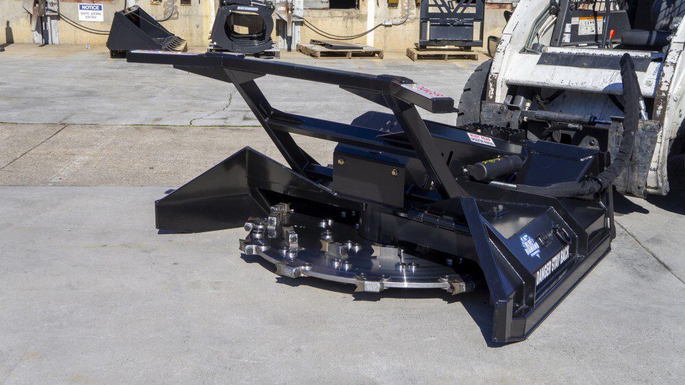 Blue Diamond Skid Steer Attachments Disc Mulcher