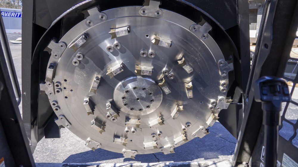 Blue Diamond Skid Steer Attachments Disc Mulcher